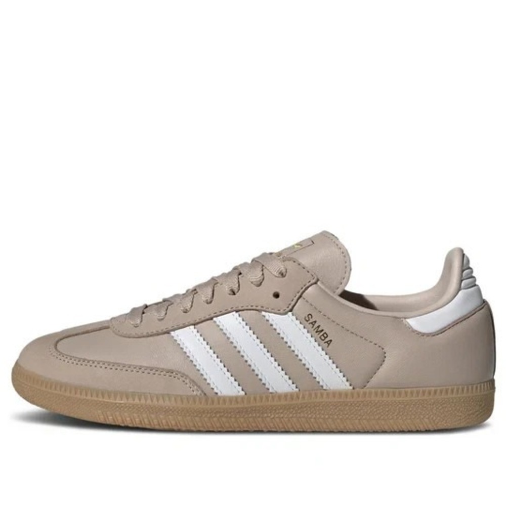adidas Samba OG Womens Size 5 Wonder Taupe Shoes IE6523 NEW - Picture 3 of 5